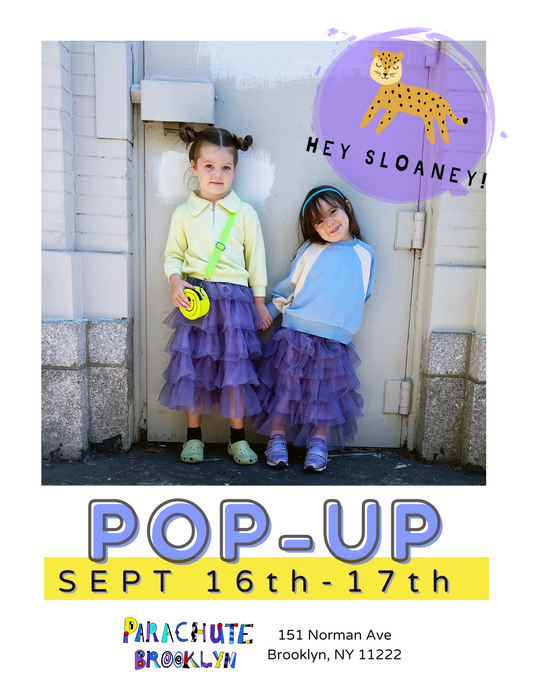 Hey Sloaney Pop-Up flyer