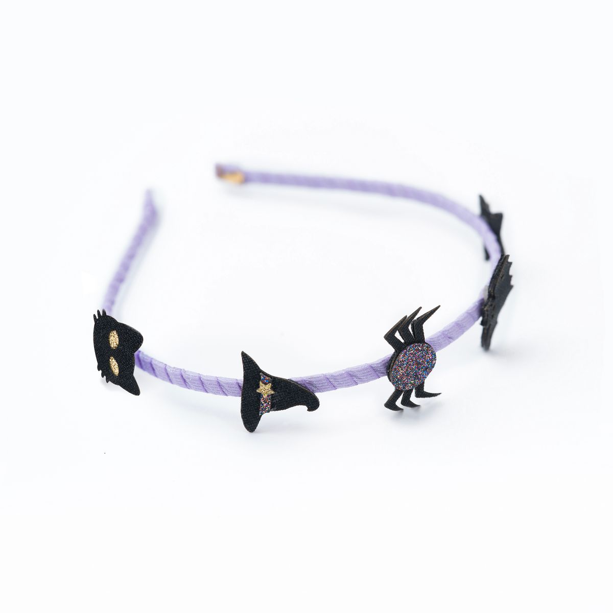 Cat Spider Witch Hat Fabric Leather Headband