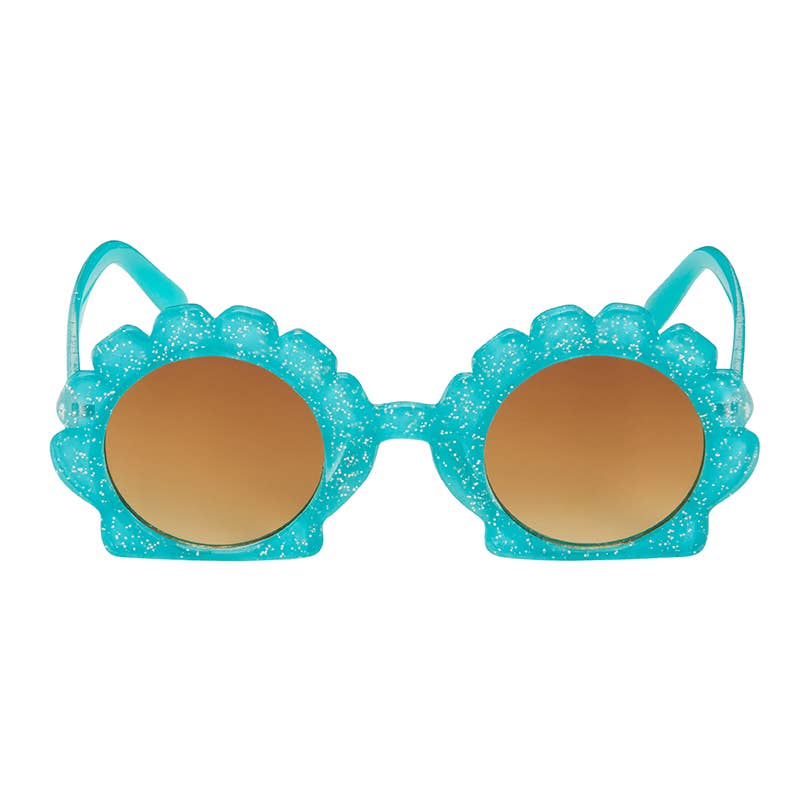 Blue Gem Sunglasses Inc Glitter Seashell Sunglasses