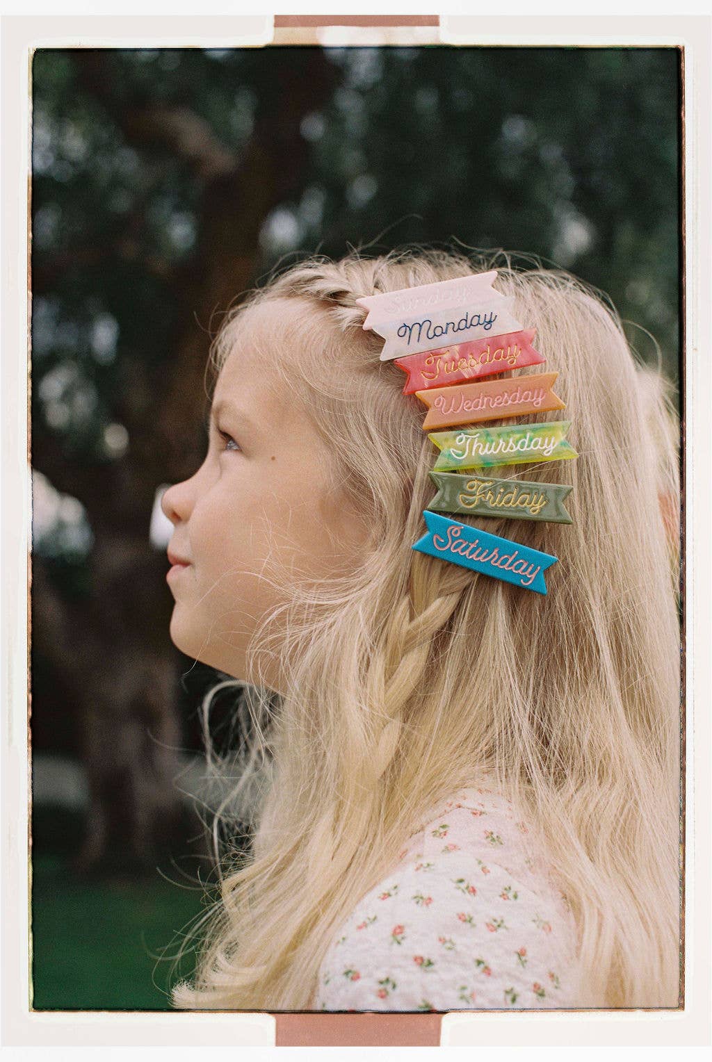 Eugenia - Days of the Week Hair Clips for Kids - Cute Fun Gifts
