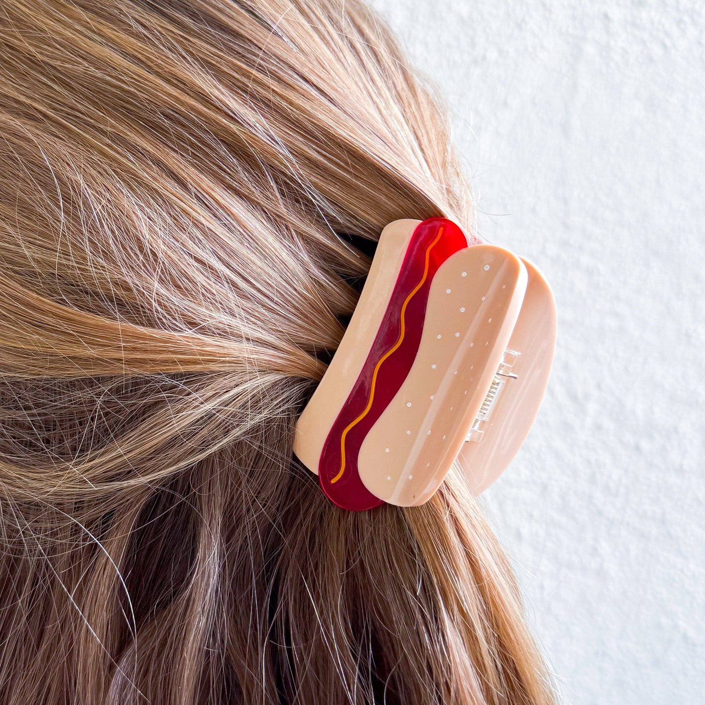 Jenny Lemons Mini Hot Dog Hair Claw