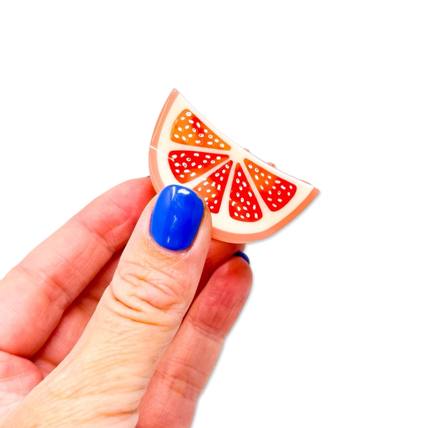 Jenny Lemons - Mini Grapefruit Slice Hair Claw Clip