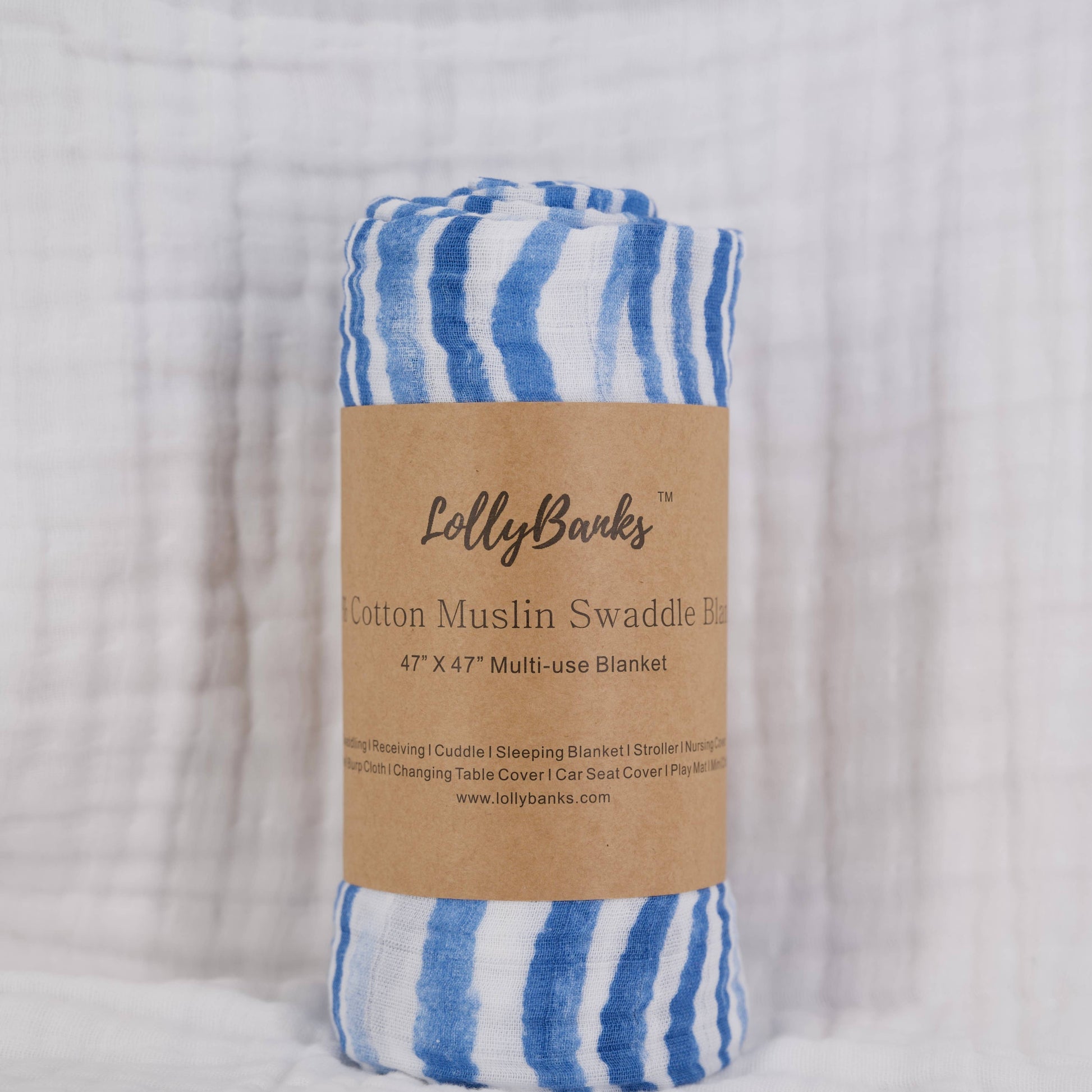 LollyBanks - Waving At You Baby Swaddle Blanket