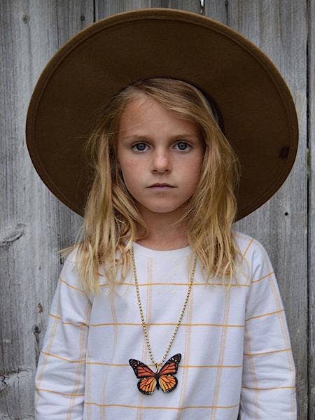 Monarch Butterfly Necklace