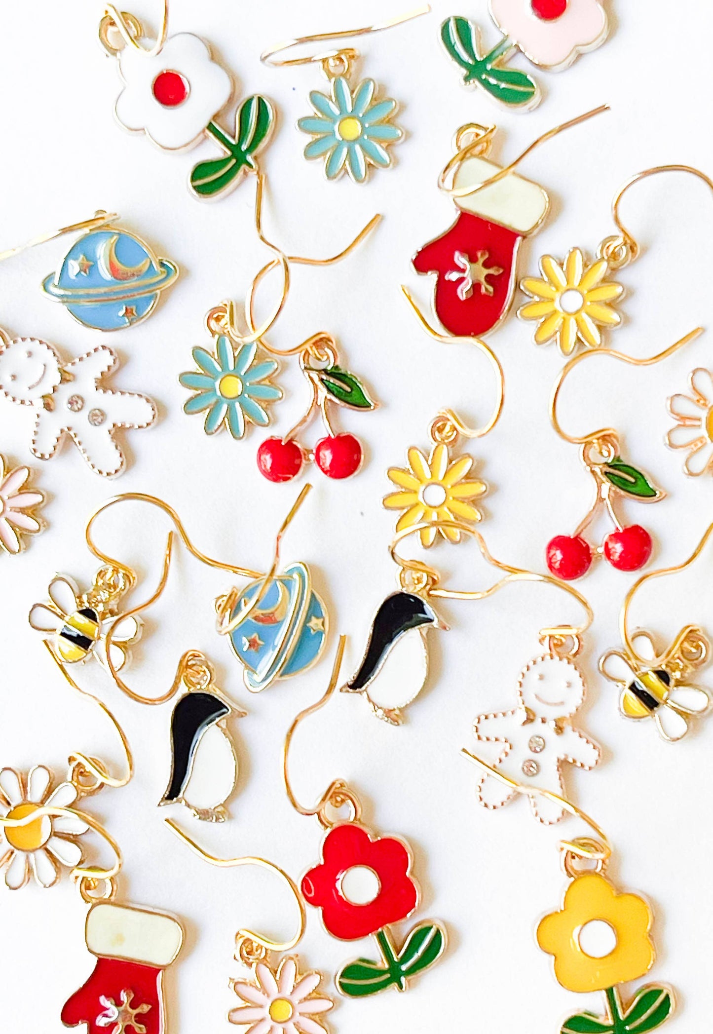 Gingerbread Charm Earrings