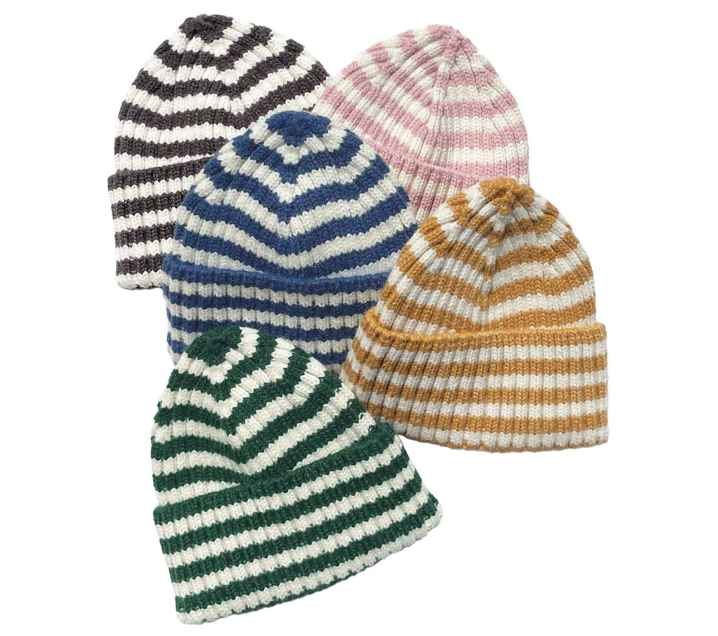 Stripe Beanie - Graphite