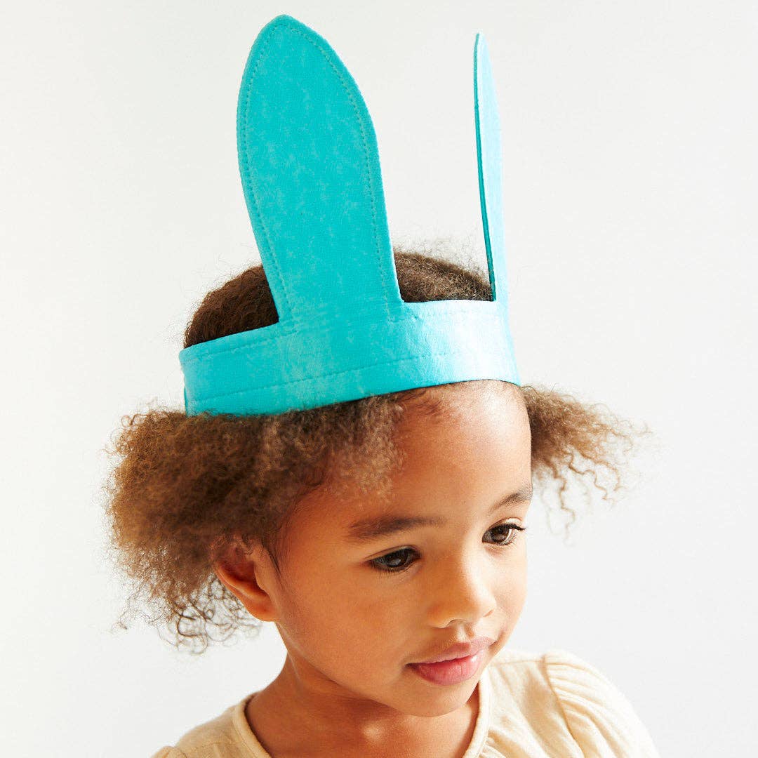 Sarah's Silks Bunny Ears- Blue