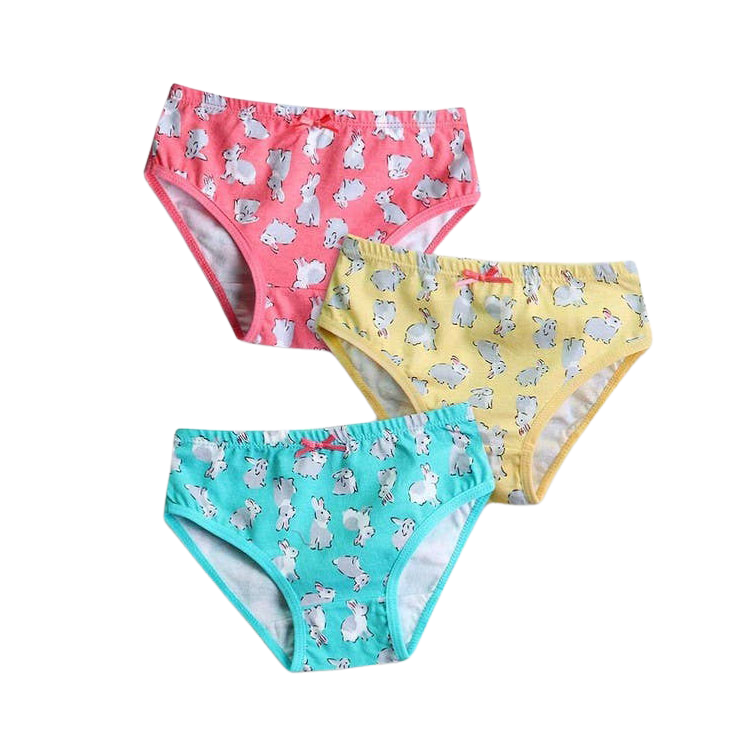 Girls Bikini Briefs - 3pk