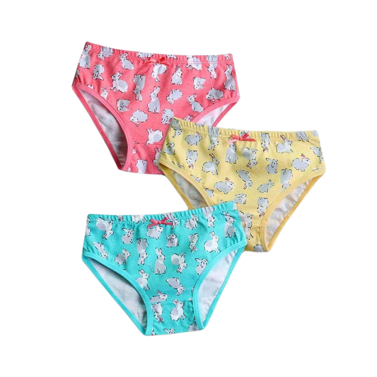 Girls Bikini Briefs - 3pk