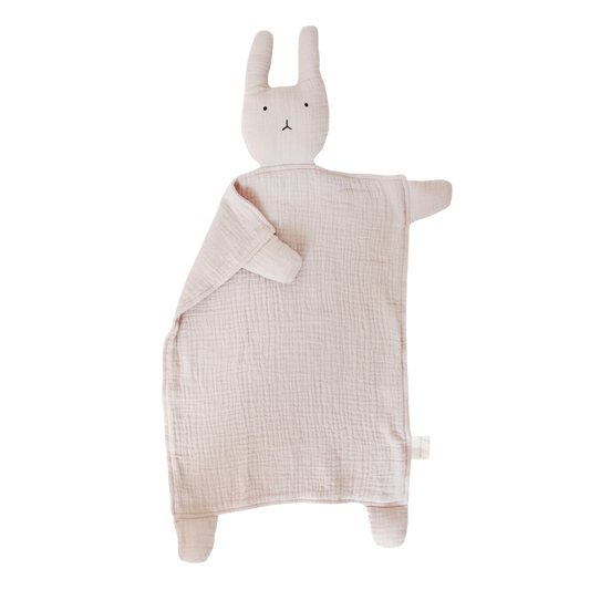 Marlowe & Co Natural Sand Bunny Lovey Blanket