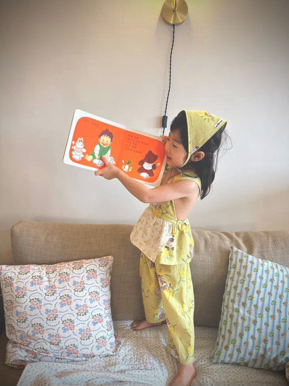 NellieSoo Upcycled Pinafore Set