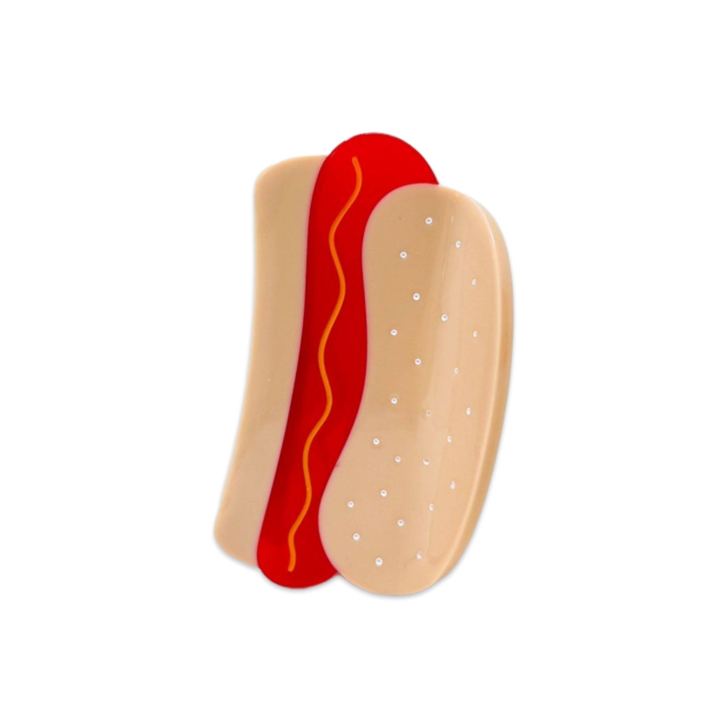 Jenny Lemons Mini Hot Dog Hair Claw