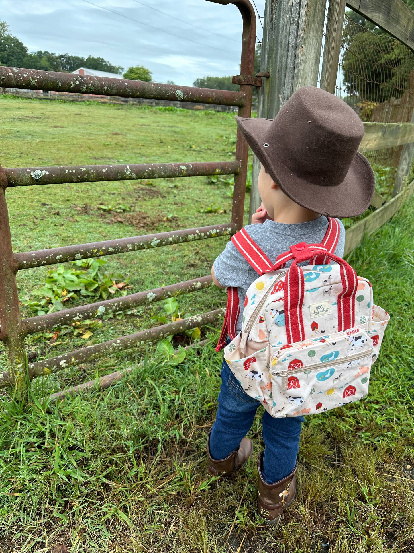 Toddler Backpack- Check Yes