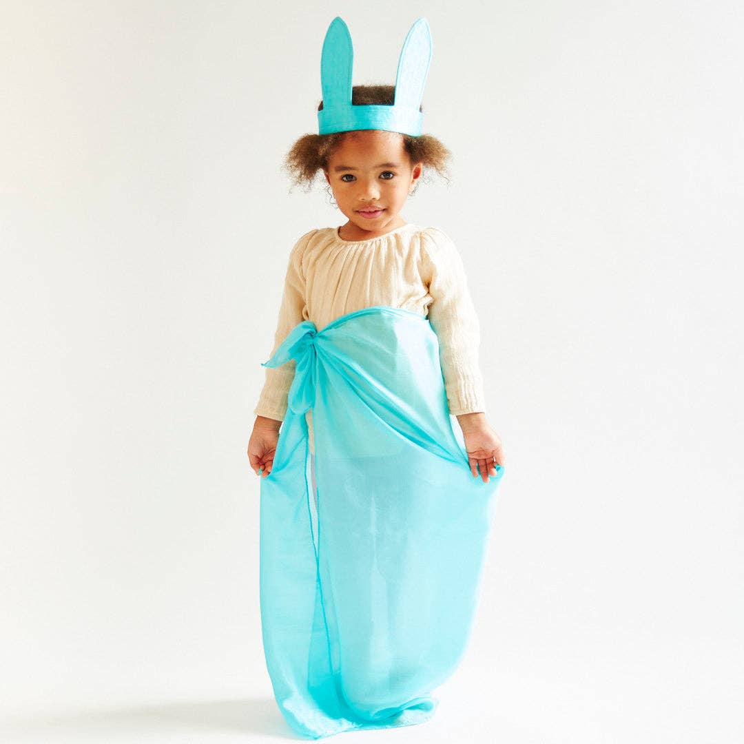 Sarah's Silks Bunny Ears- Blue