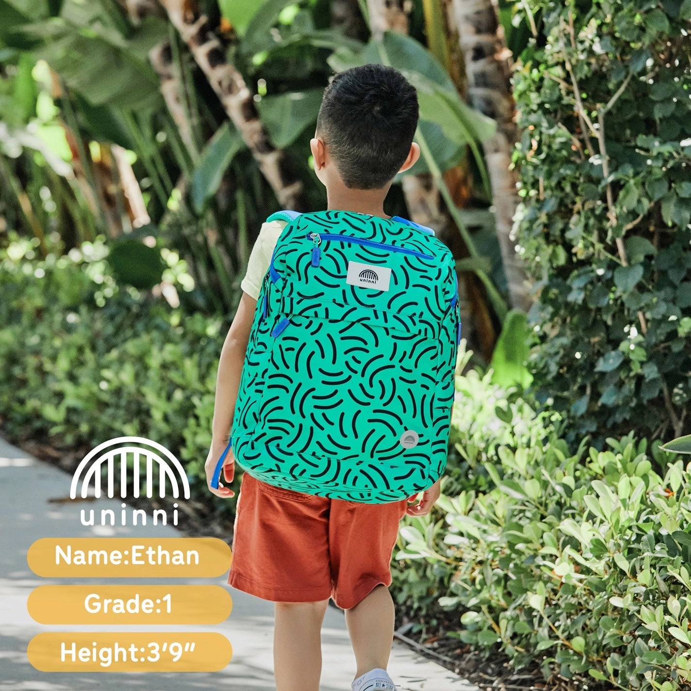 Uninni Bailey Backpack - Brush Strokes