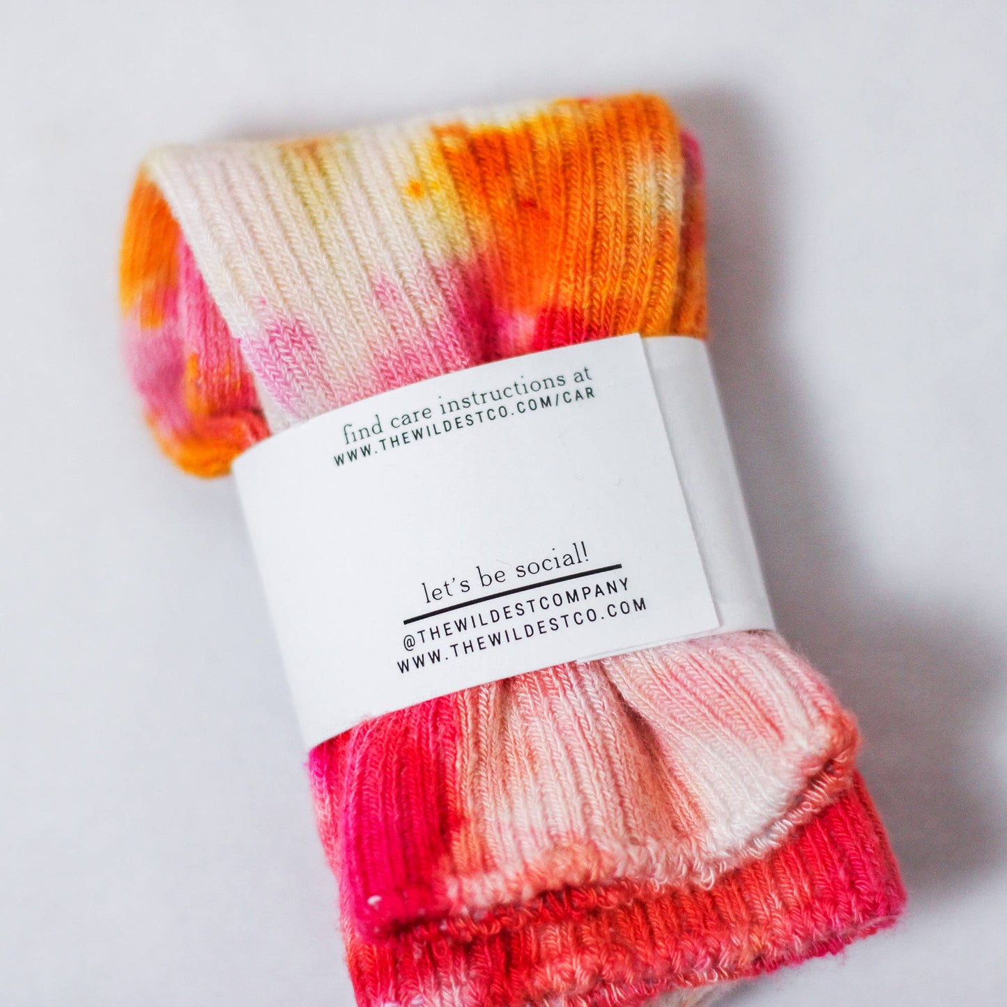 The Wildest Company Ice-Dyed Bamboo Kid Socks