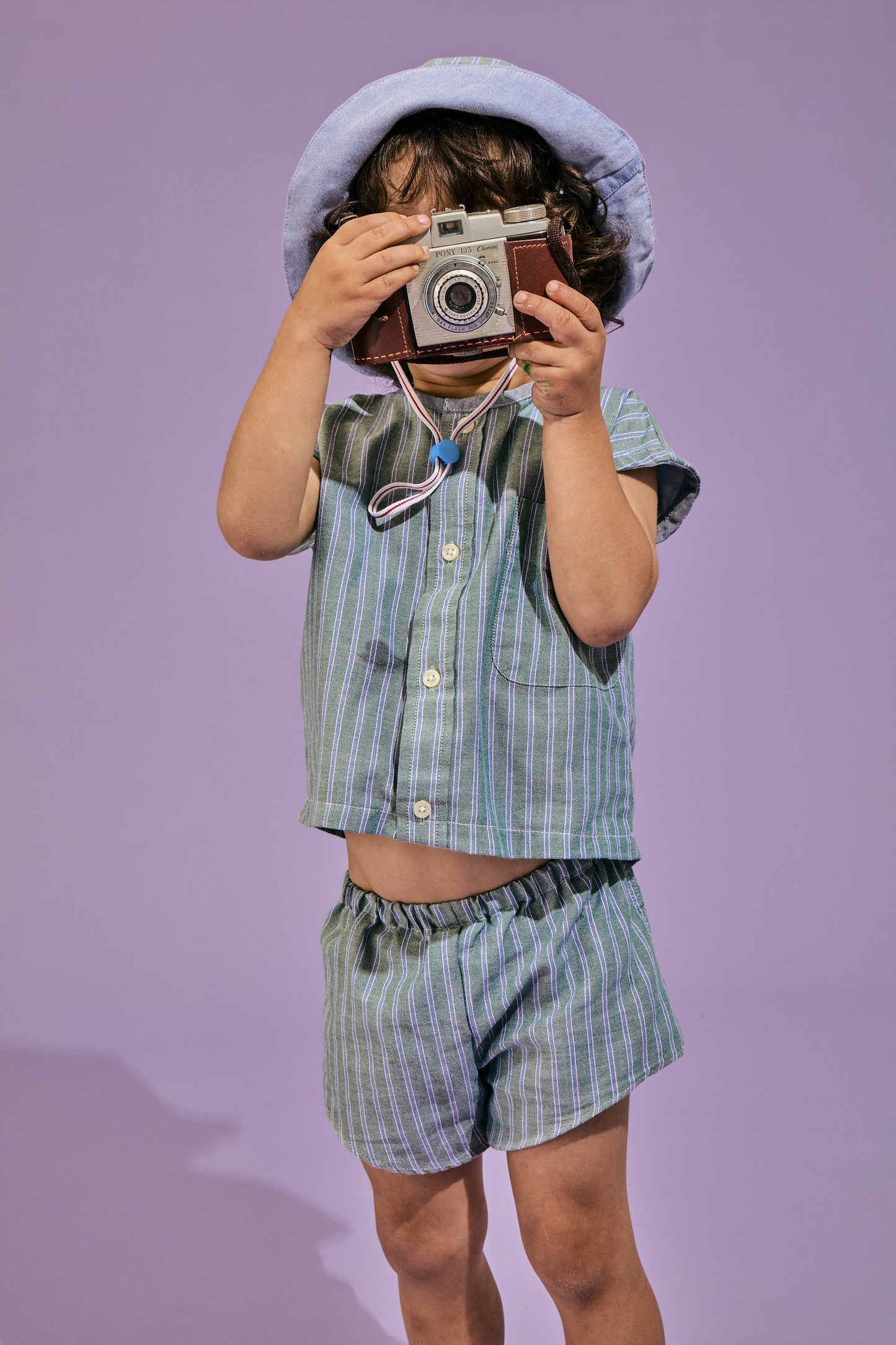 Gloria Upcycled Shorts Set / 3Y