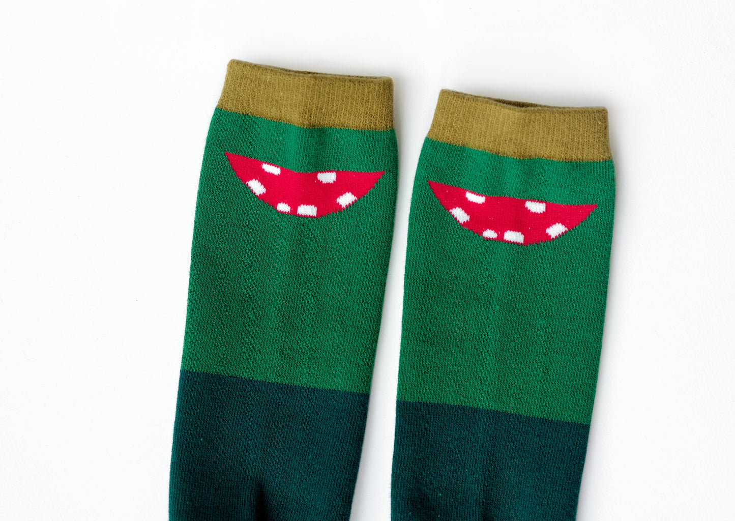 Knee High Socks : Monster Green