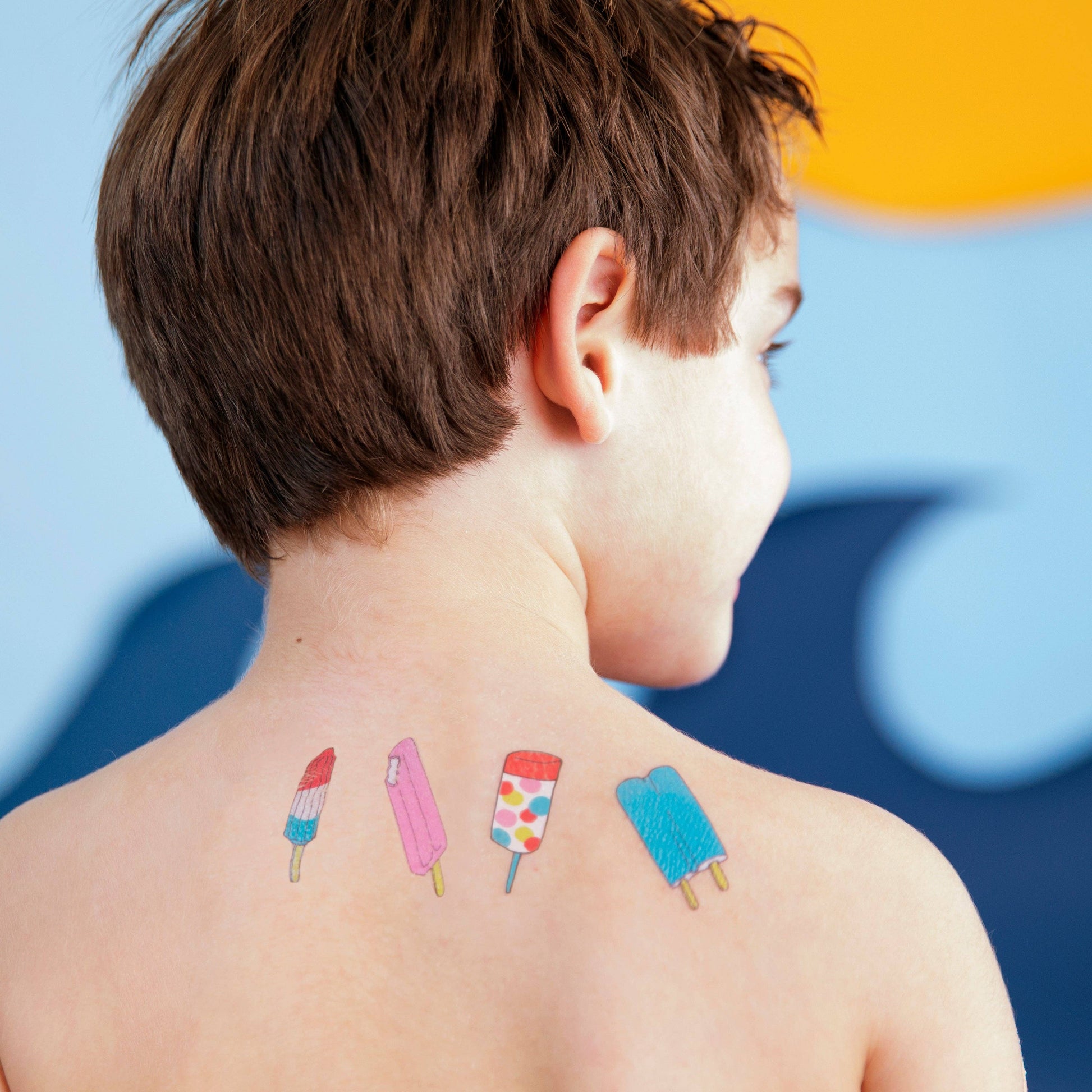 Tattly - Popsicles Tattoo Pair