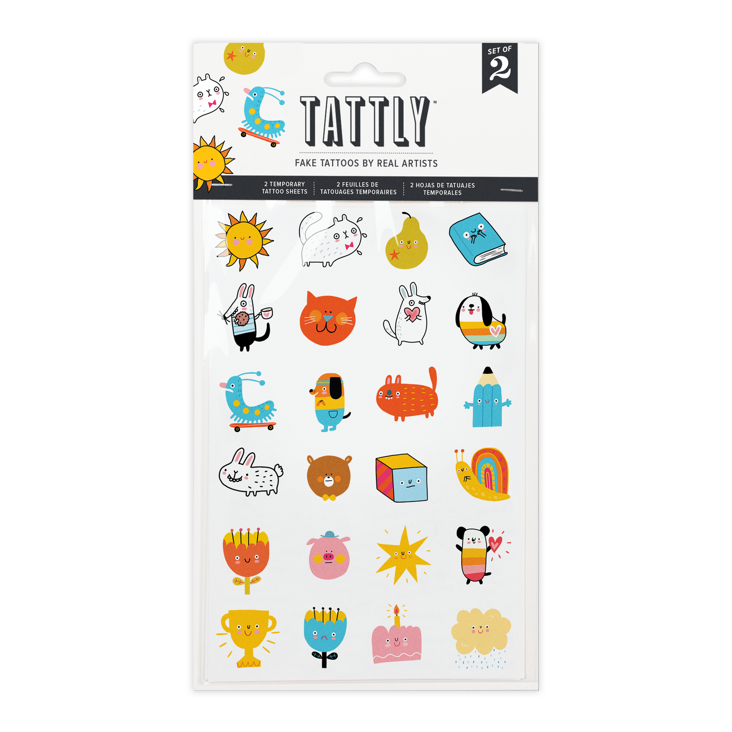 Tattly - Little Friends Tattoo Sheets