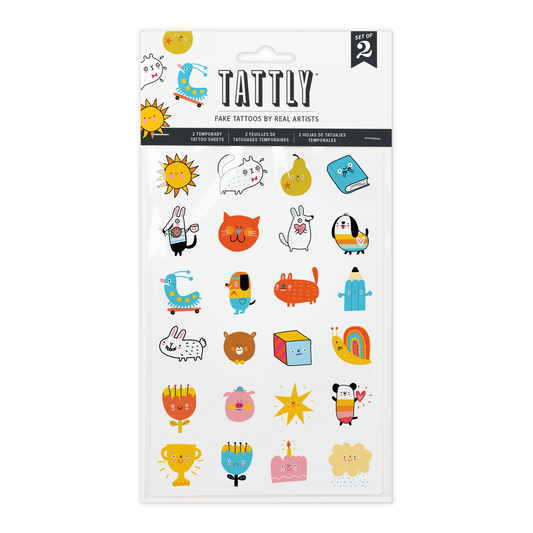 Tattly - Little Friends Tattoo Sheets