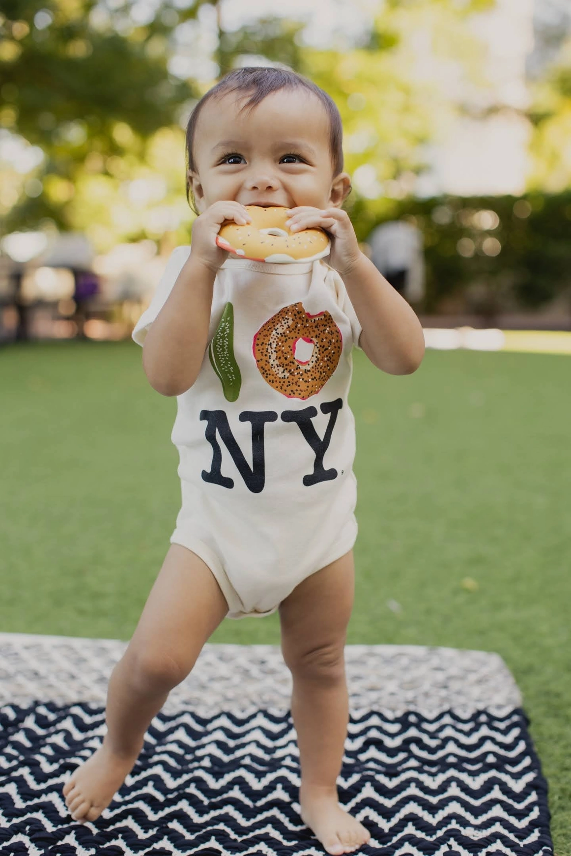 Piccoli NY The Lox Natural Rubber Baby Teether