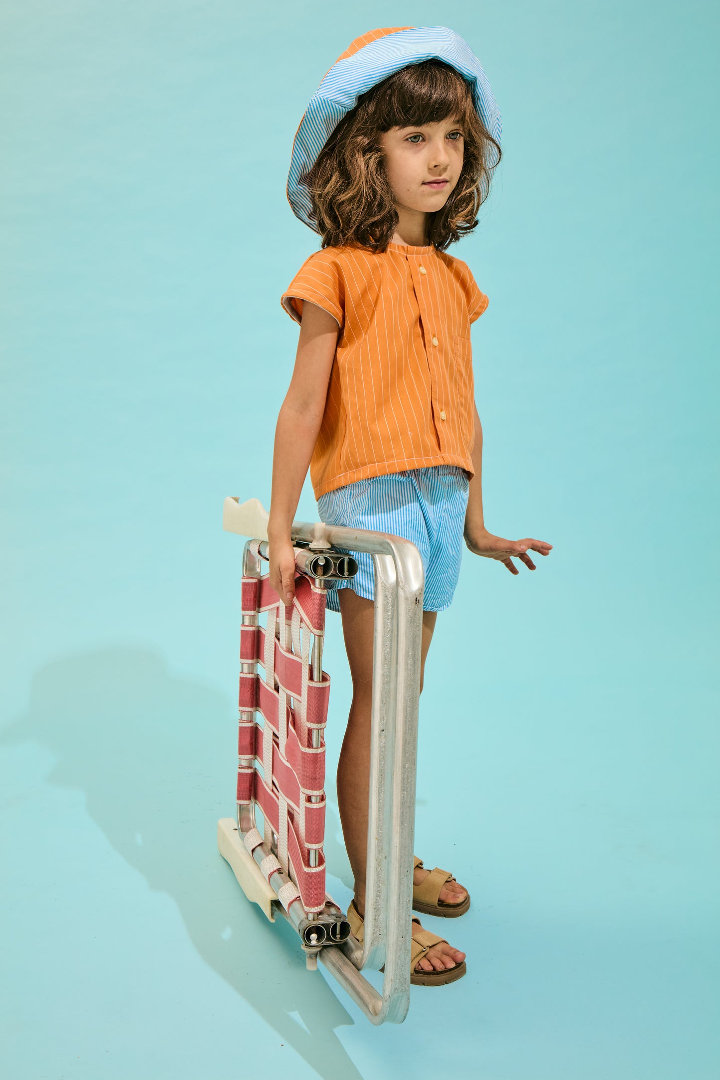 Gloria Upcycled Shorts Set / 3Y