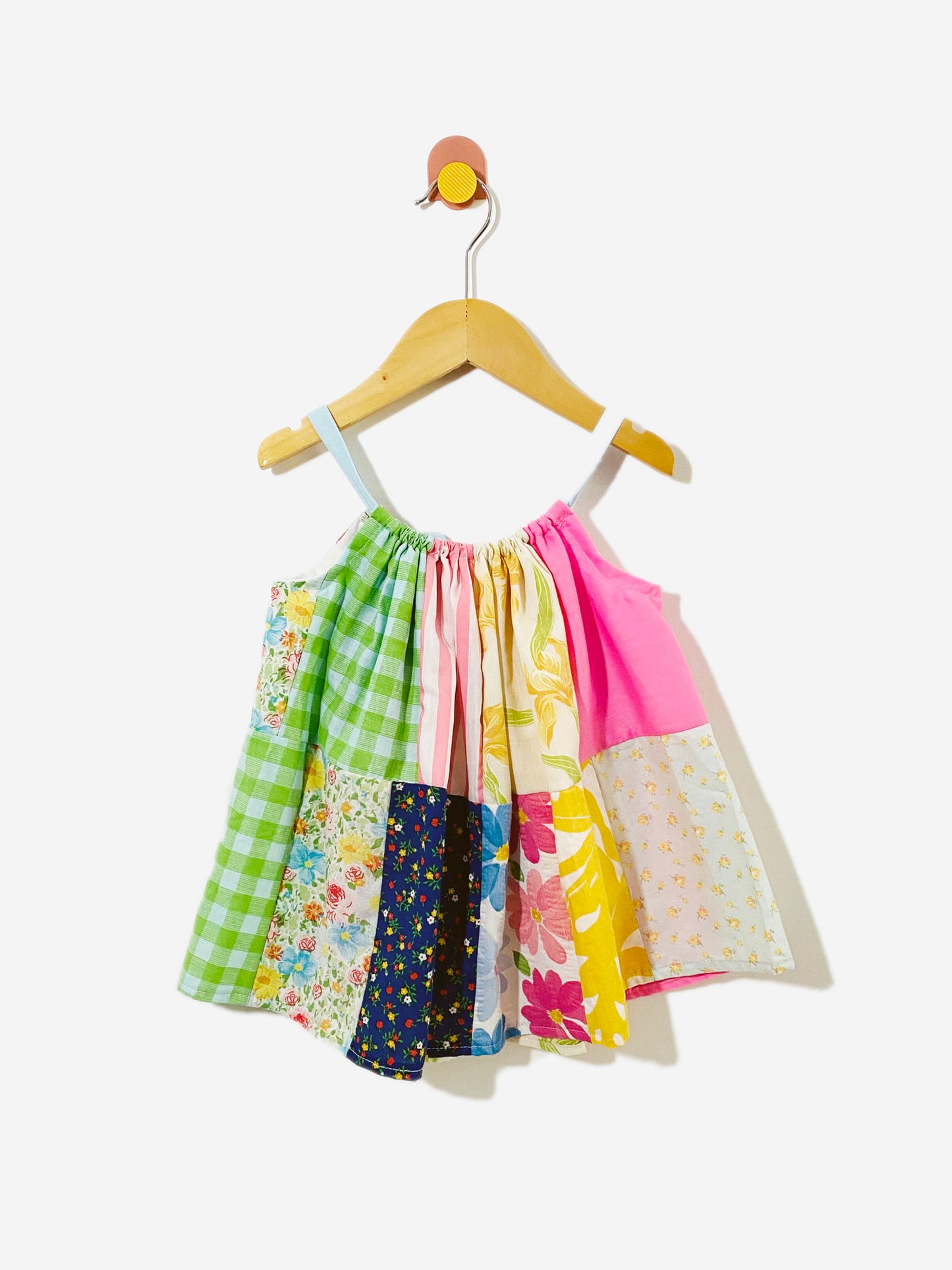 handmade patchwork swing dress / 3y
