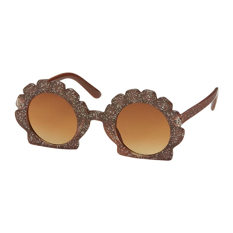 Blue Gem Sunglasses Inc Glitter Seashell Sunglasses