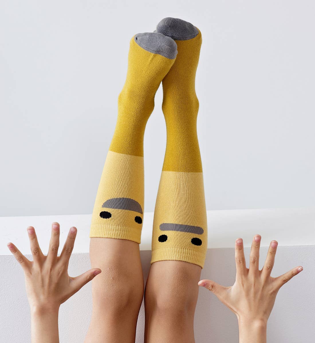 Knee High Socks - Yellow