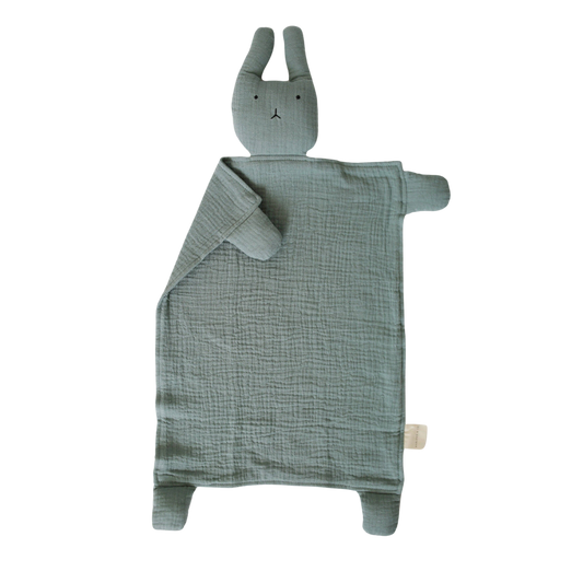 Marlowe & Co Sage Bunny Lovey Blanket