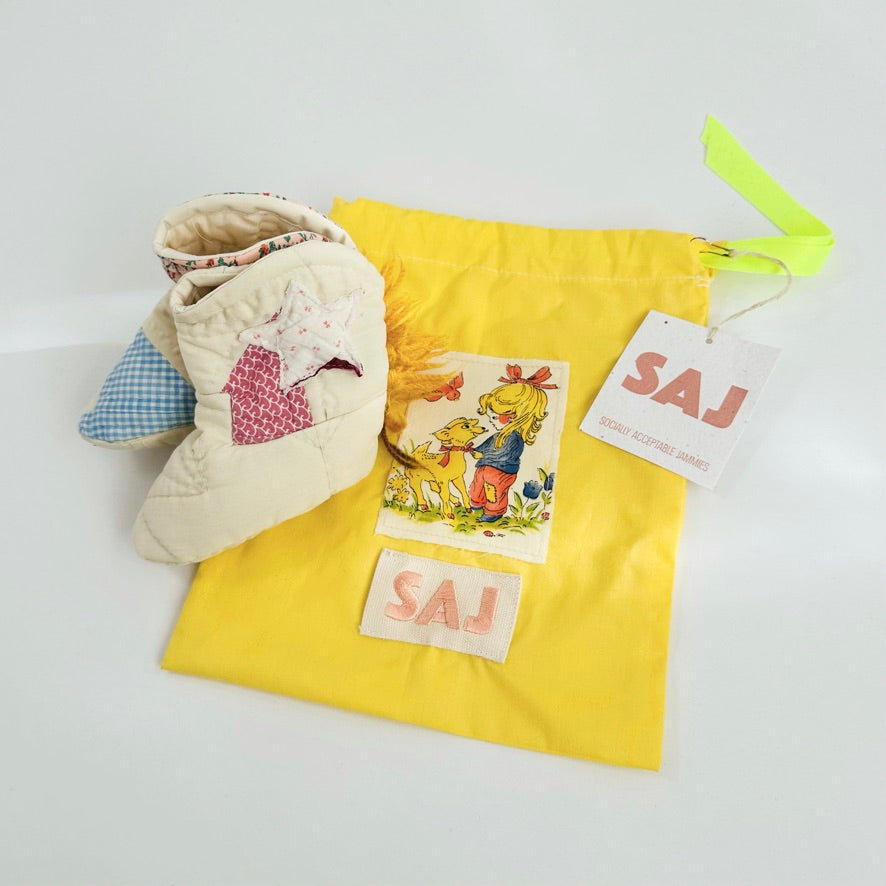 Giddy-Up Cowboy Baby Booties / 0-6M
