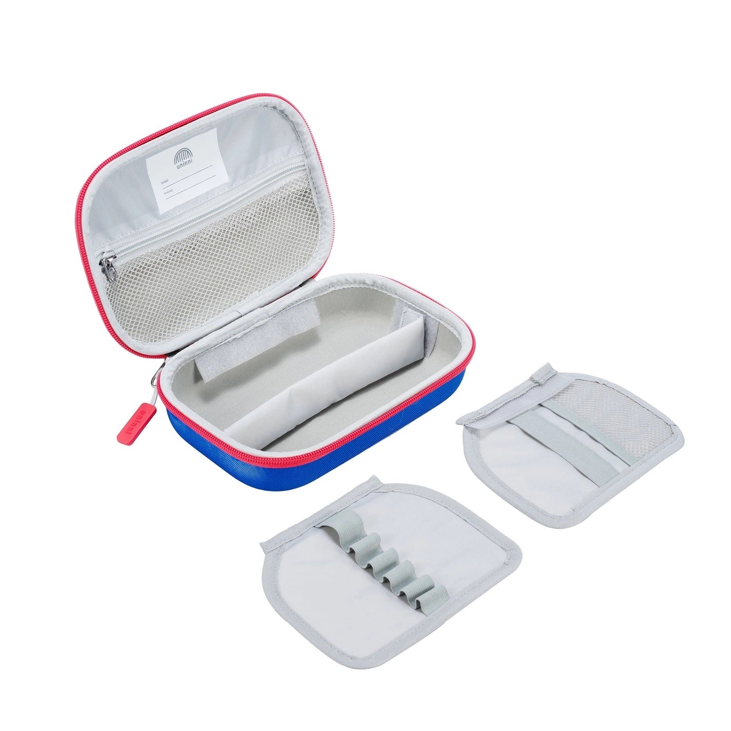 Uninni Arden Pencil Case - Blue Color Block