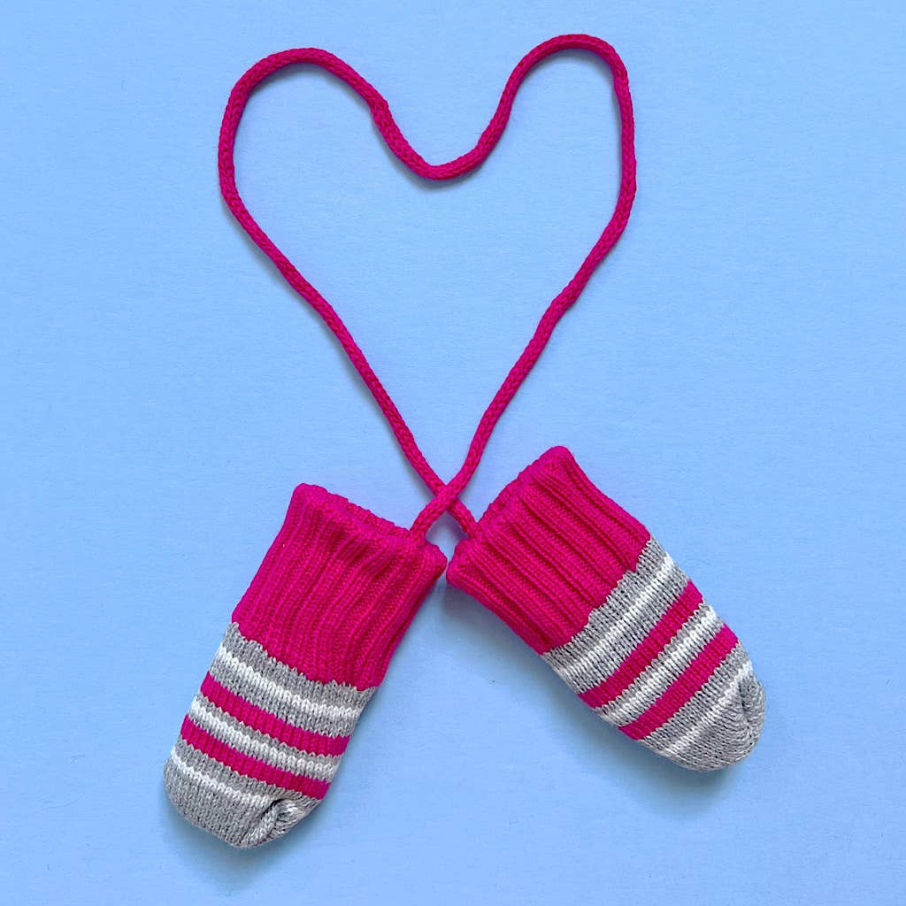 Estella Baby & Toddler Reversible Knit Mittens