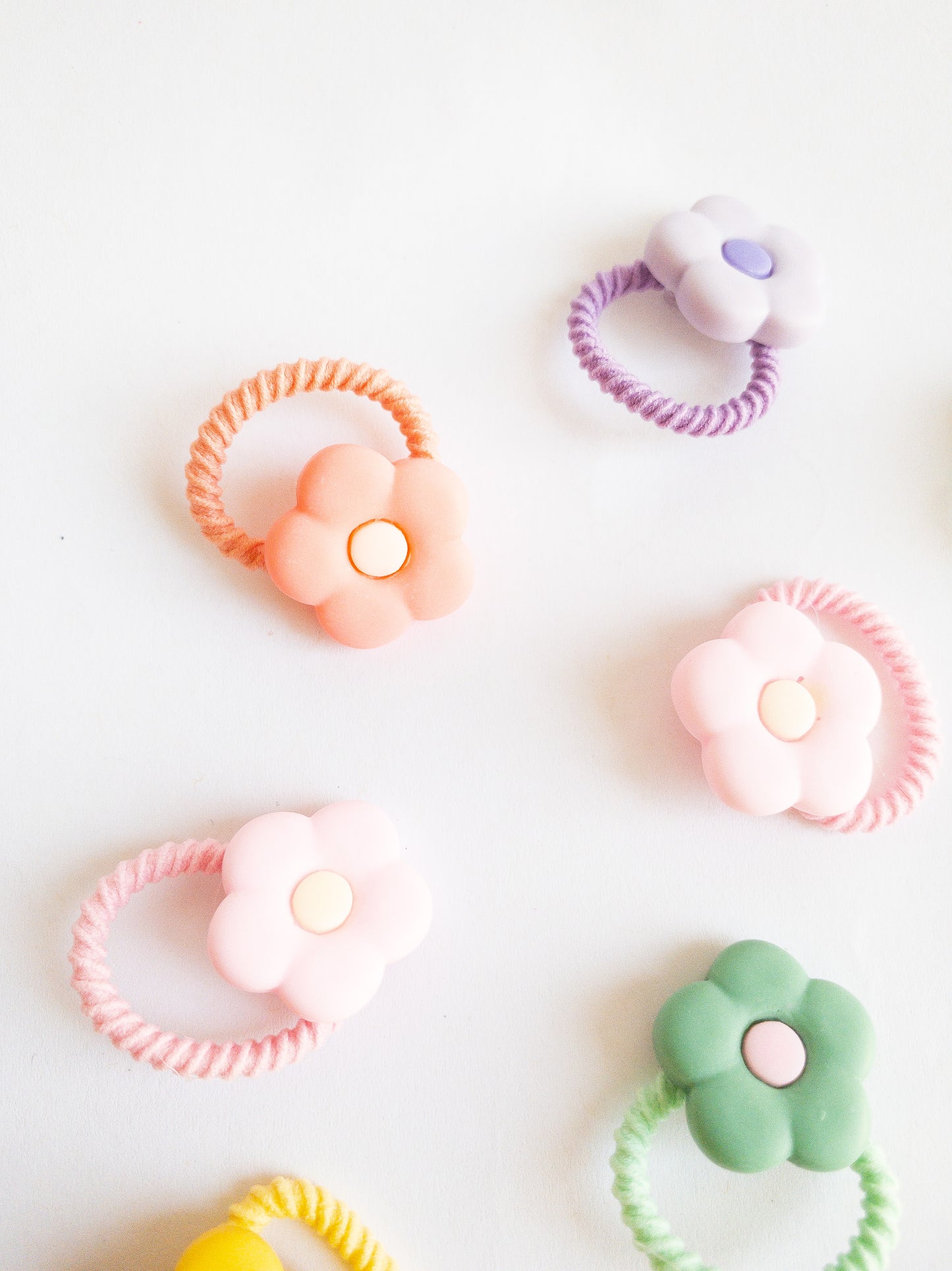 little bloomies hair ties - 10pk