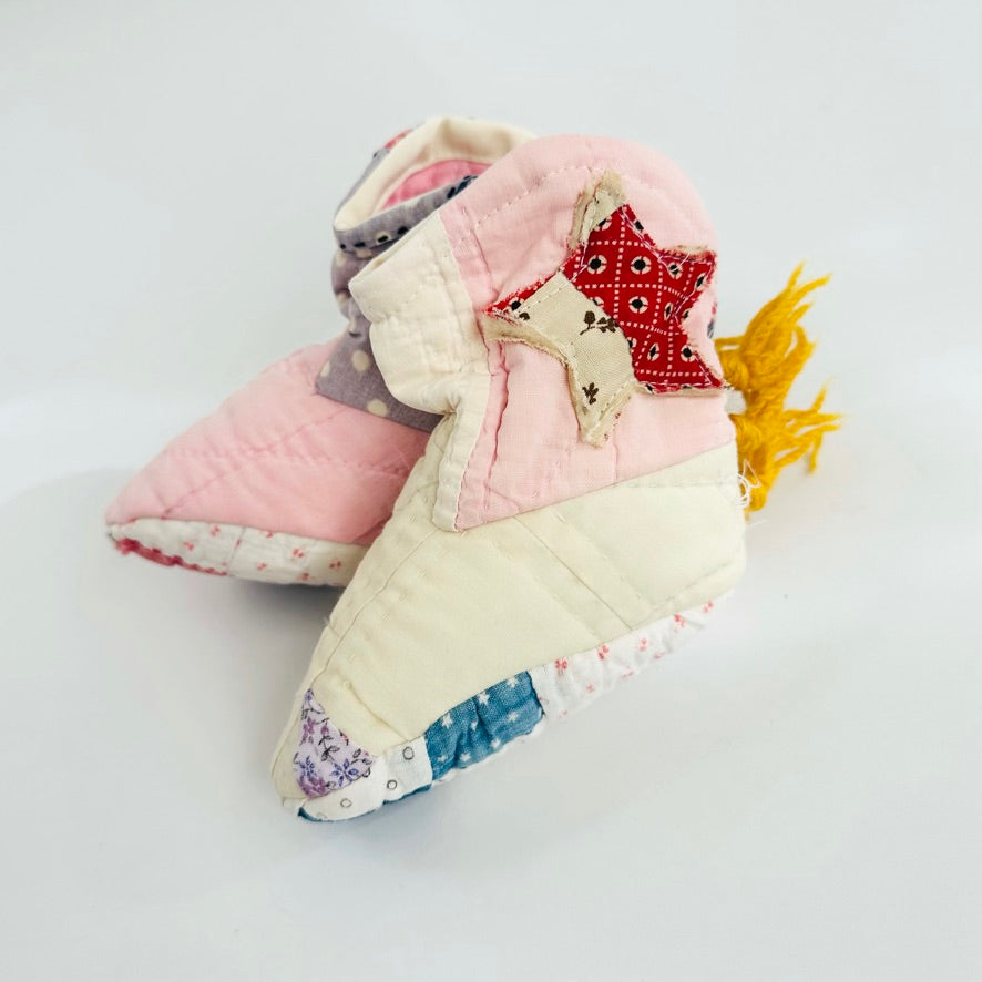 Giddy-Up Cowboy Baby Booties / 0-6M