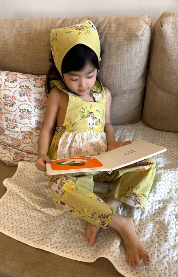 NellieSoo Upcycled Pinafore Set