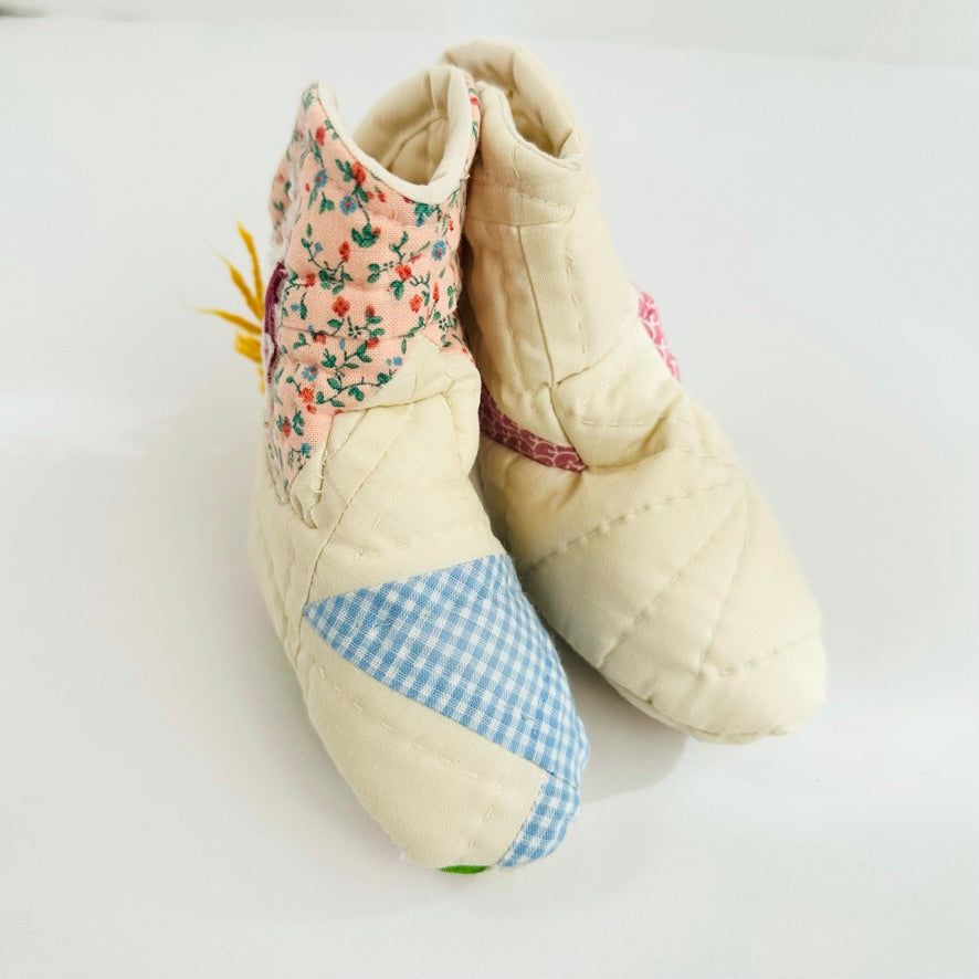 Giddy-Up Cowboy Baby Booties / 0-6M