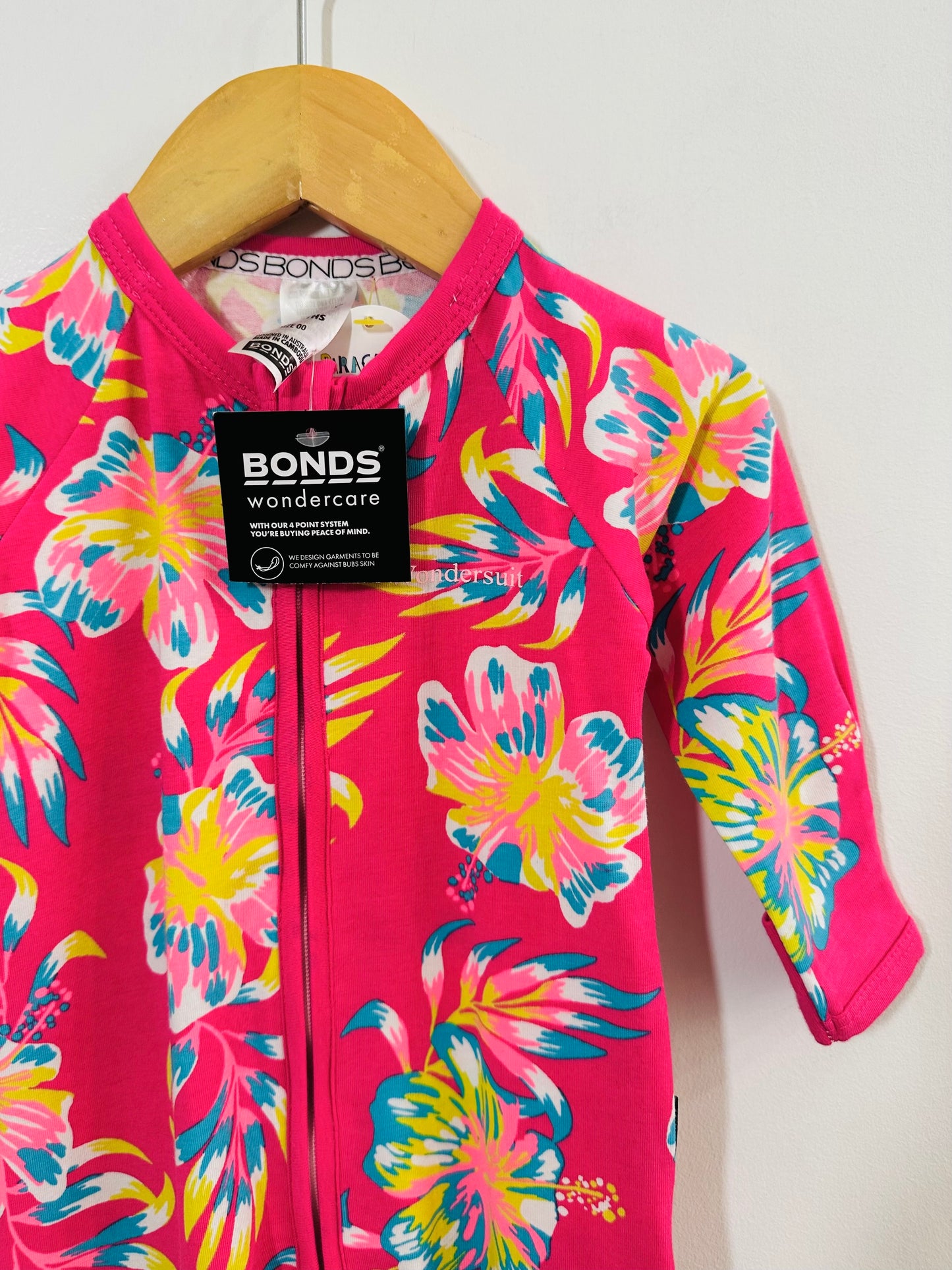 Bonds Hibiscus Onesie / 3-6M