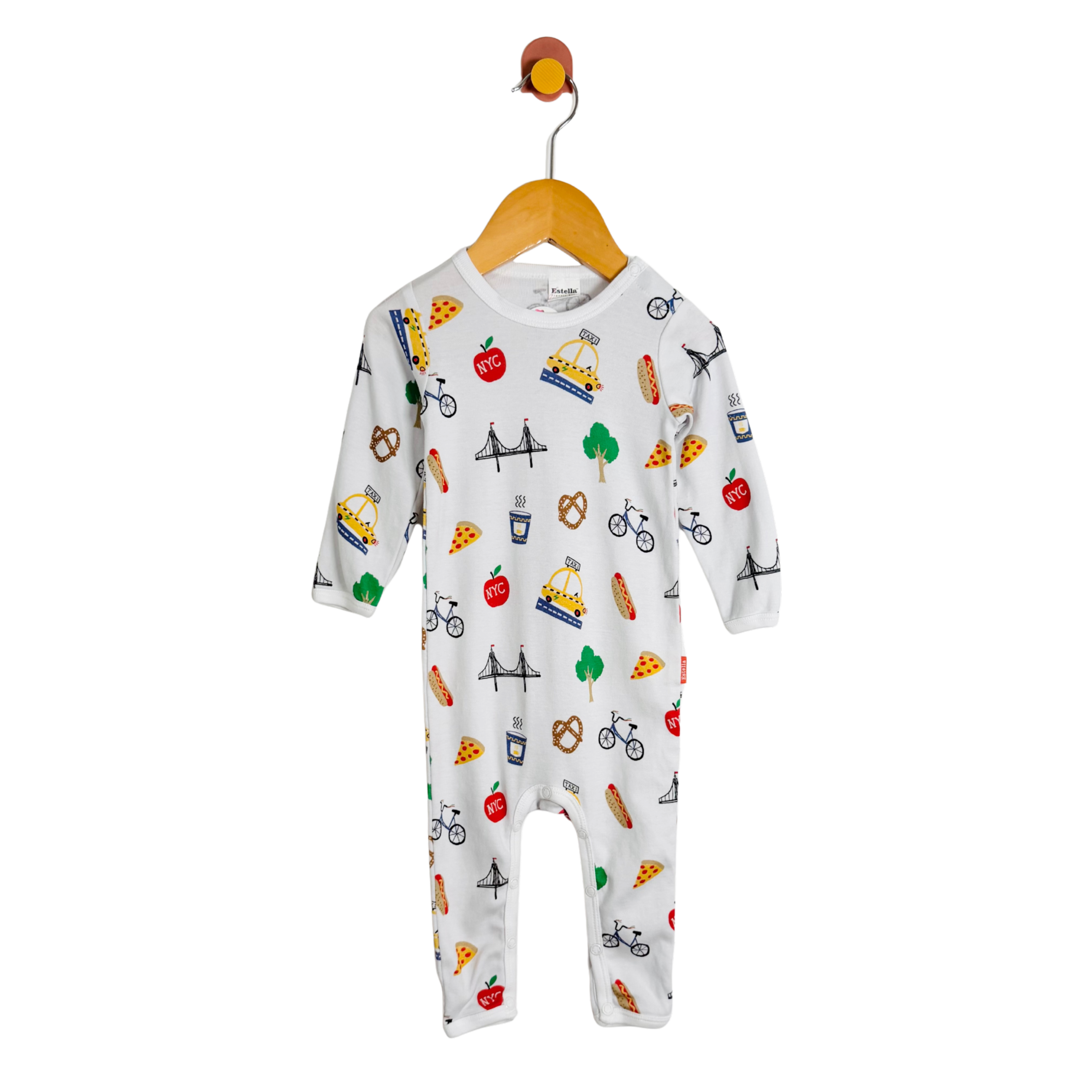Estella NYC Pajama Onesie / 18M – PARACHUTE BROOKLYN