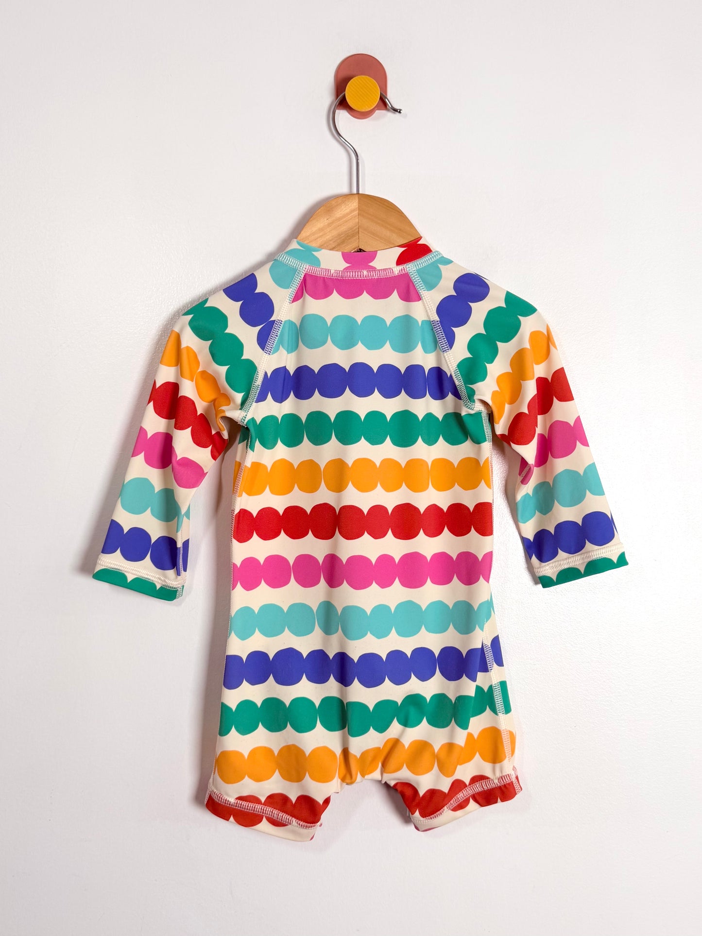 Hanna Andersson Rainbow Swimsuit / 6-12M