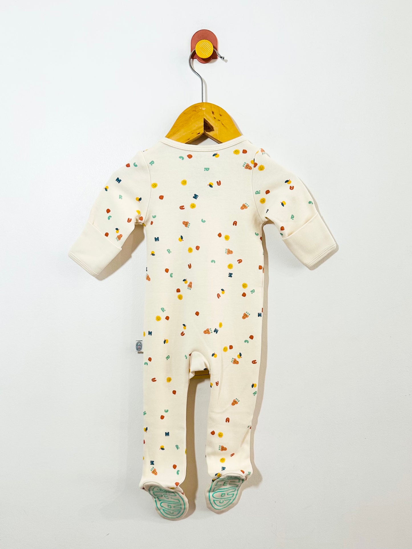 Camp Print Footed Pajama / 0-3M