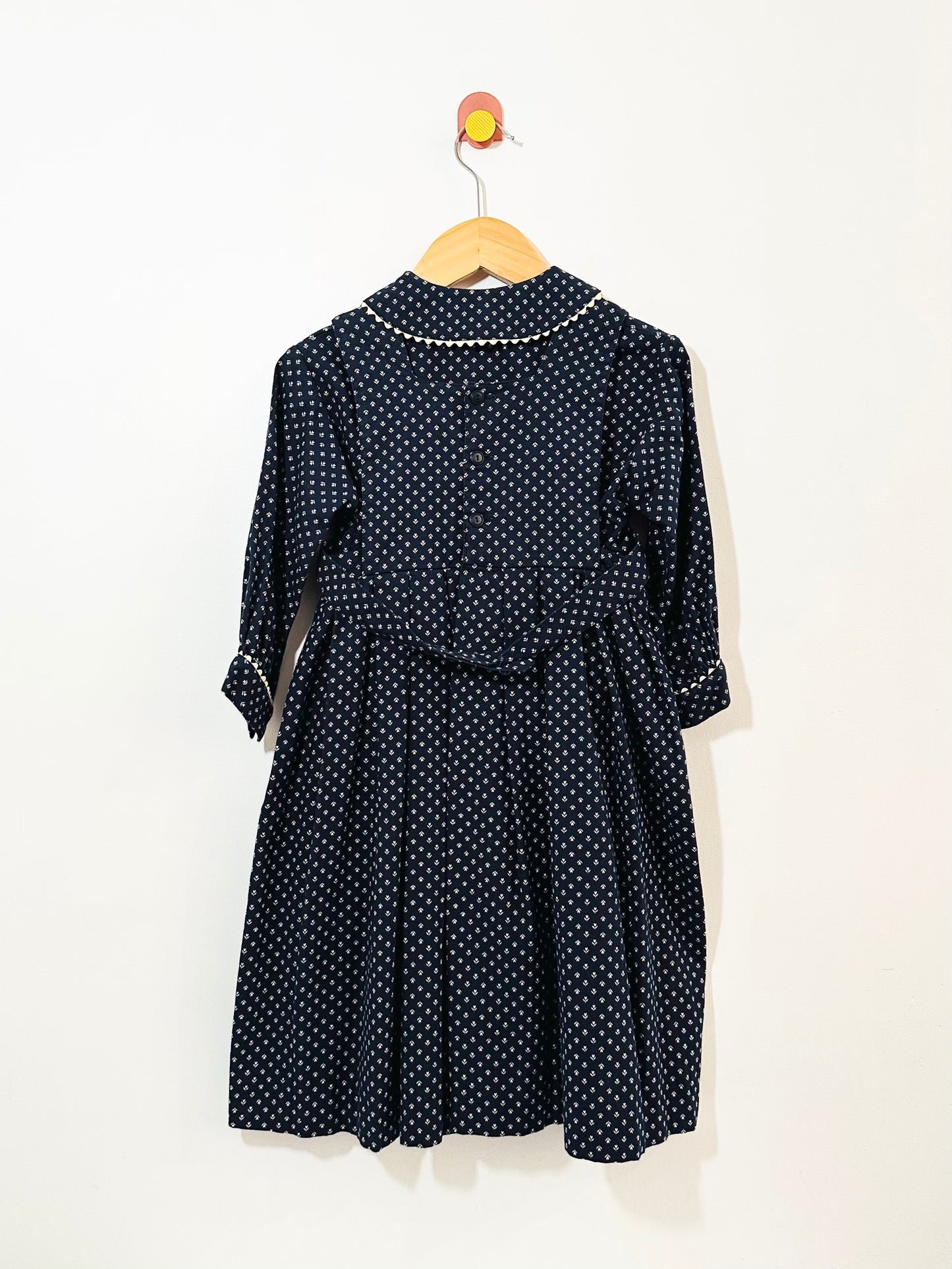 Vintage Floral Pinafore Set / 5Y