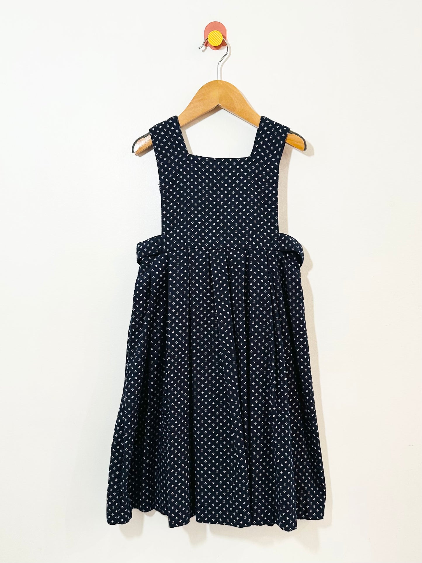 Vintage Floral Pinafore Set / 5Y