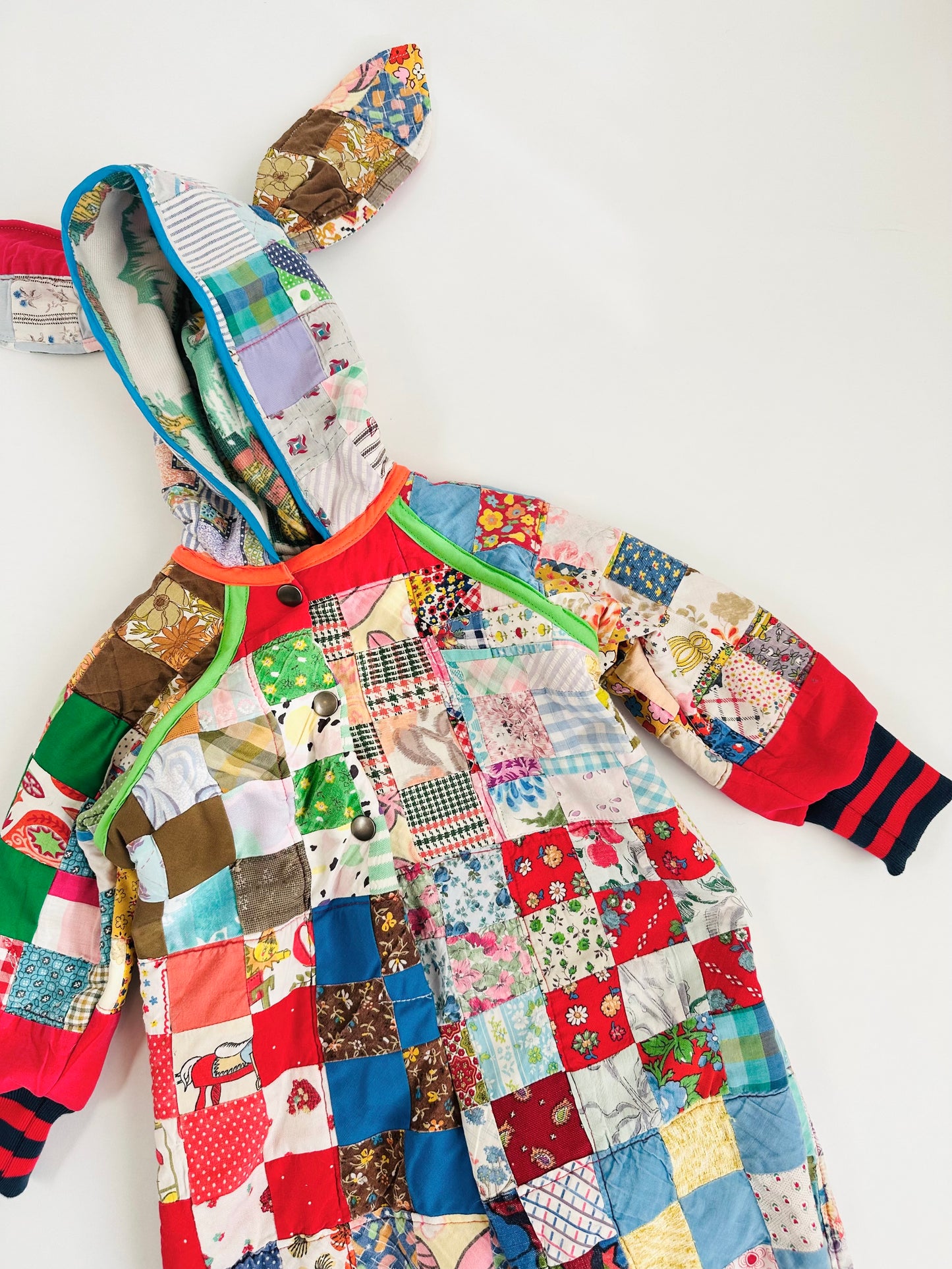 Quilted Bunny Bunting / 12-18M