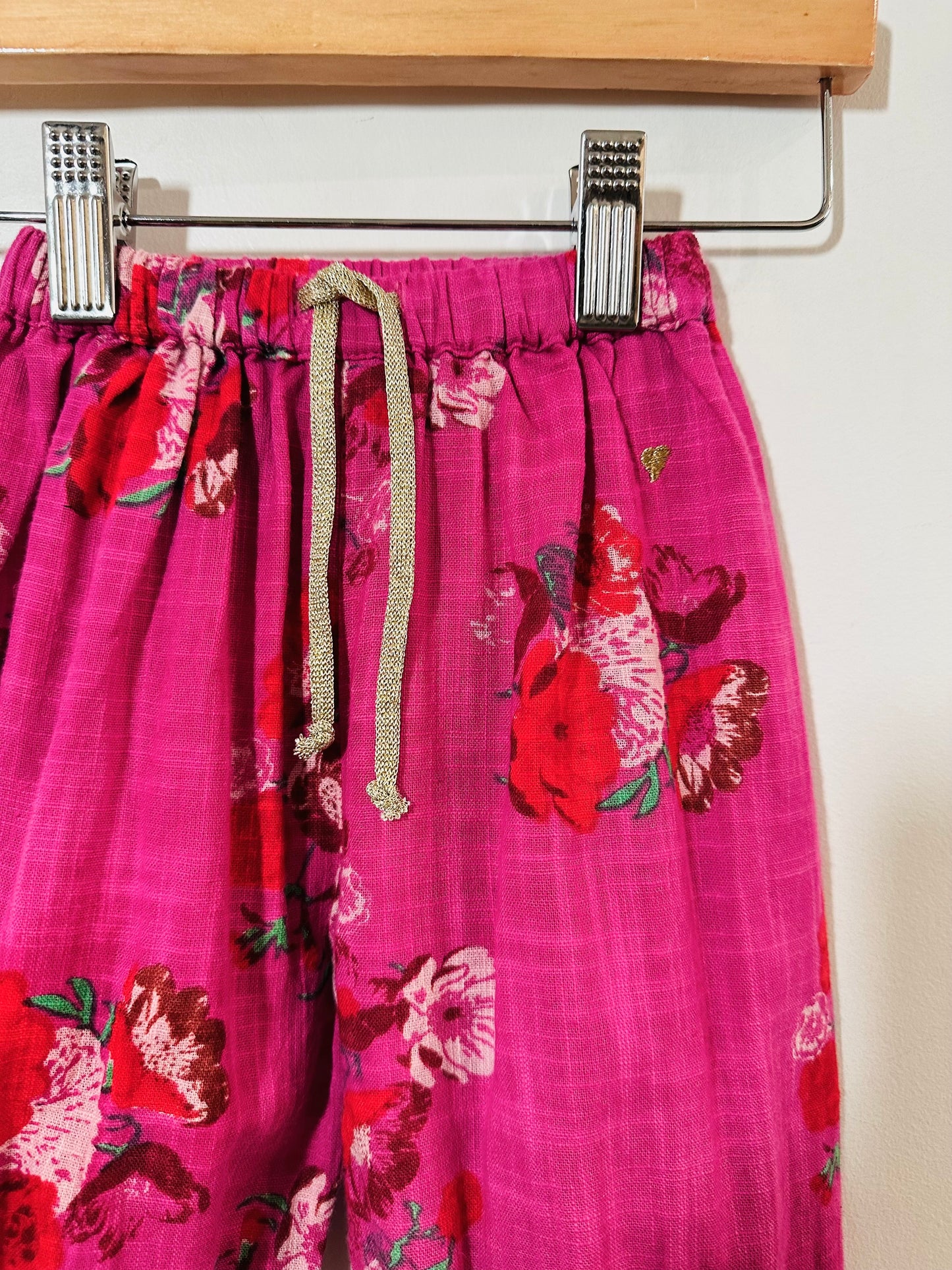 Lulaland Floral Pants / 6M