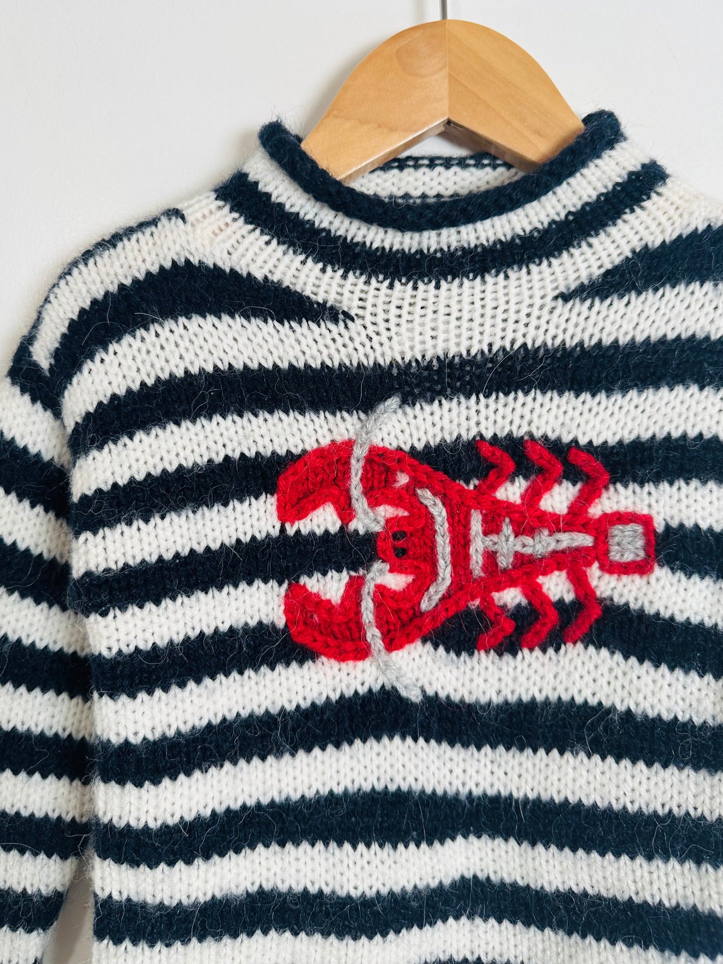 American South Side Lobster Sweater / 18M