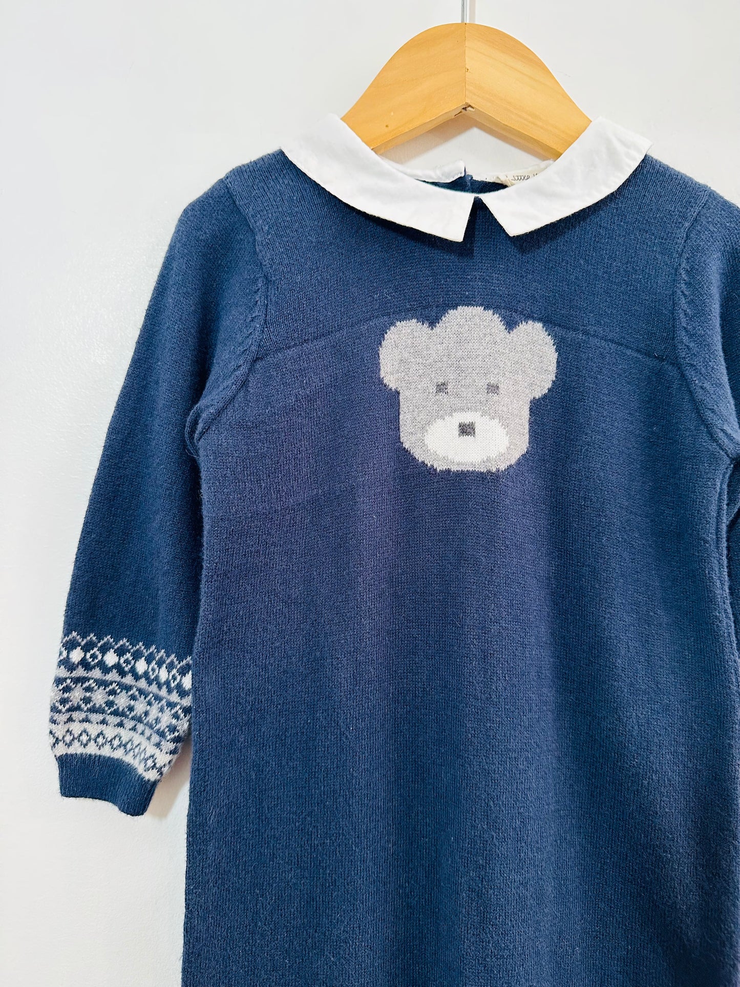 Little Youngster Knit Onesie / 18M