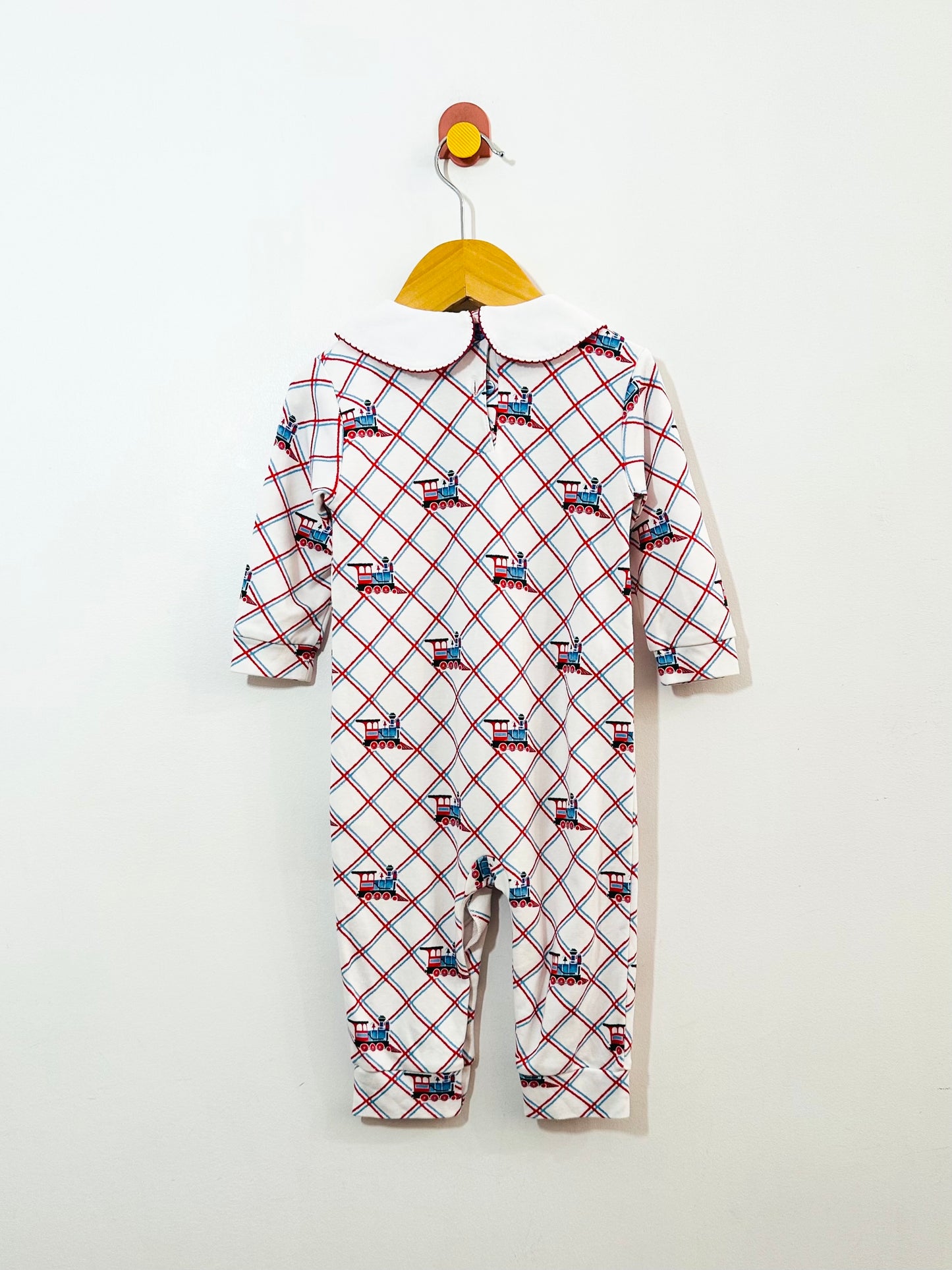 Little Englist Train Onesie / 12M