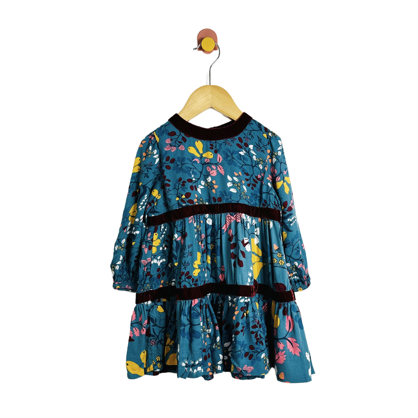 Polarn O. Pyret Tiered Ruffle Dress / 18-24M